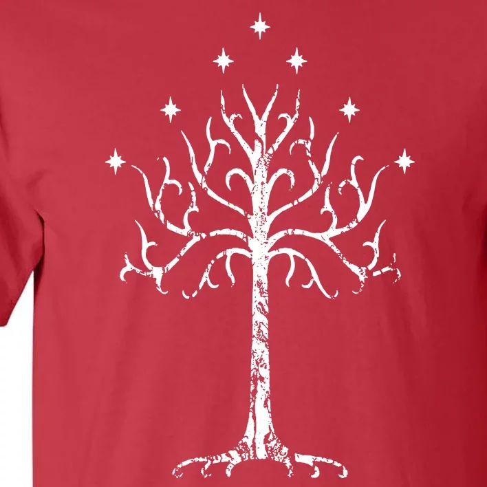 White Tree Of Gondor Tolkien Tall T-Shirt