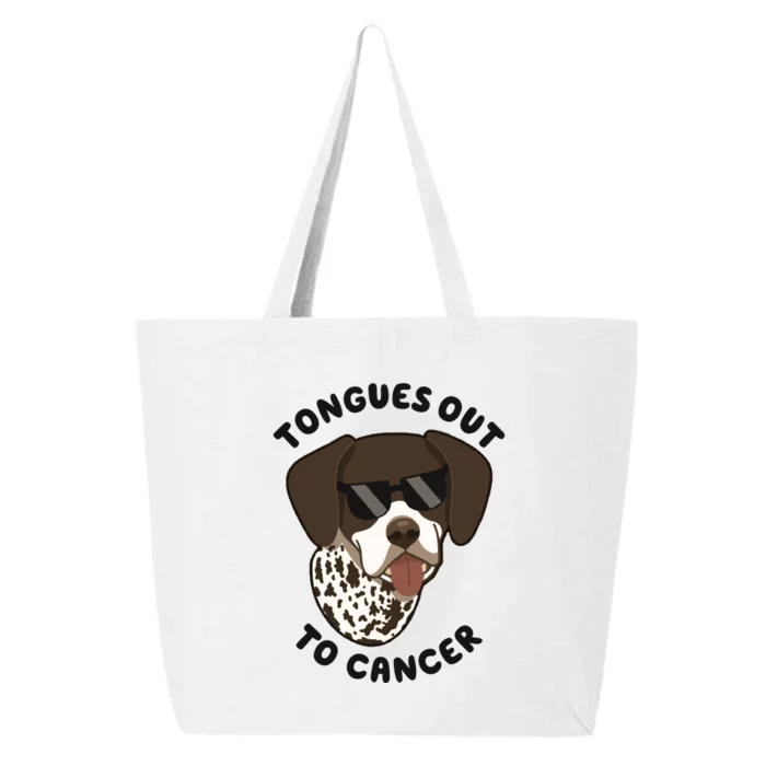 Wyatt Tongues Out To Cancer 25L Jumbo Tote