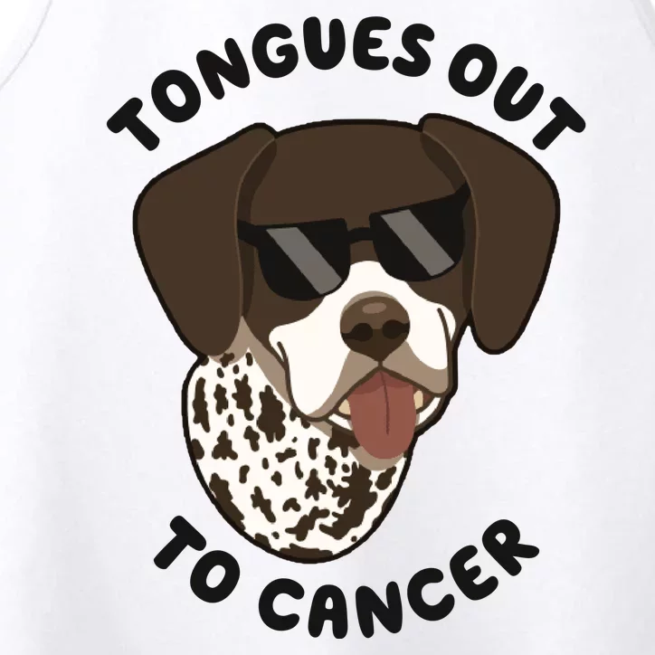 Wyatt Tongues Out To Cancer Performance Tank