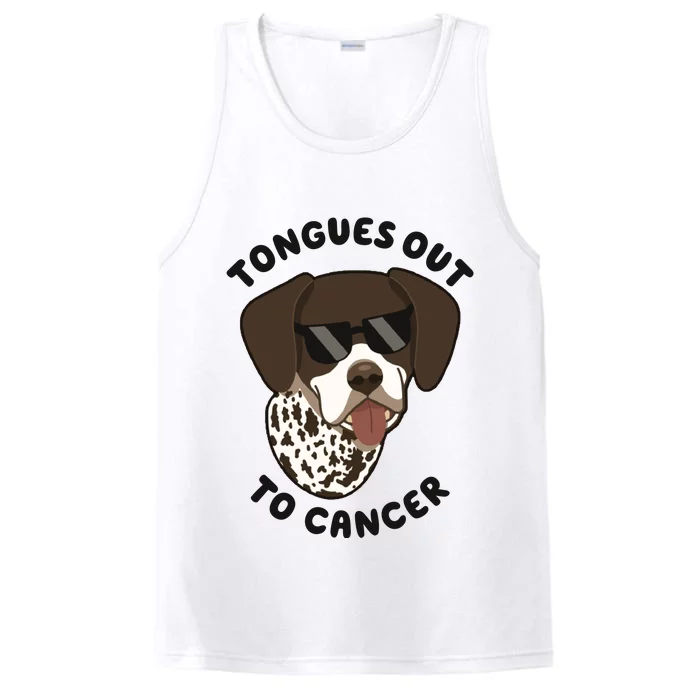 Wyatt Tongues Out To Cancer Performance Tank