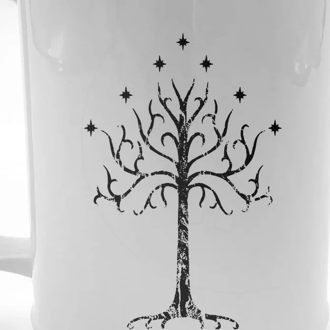 White Tree Of Gondor Tolkien Front & Back Beer Stein