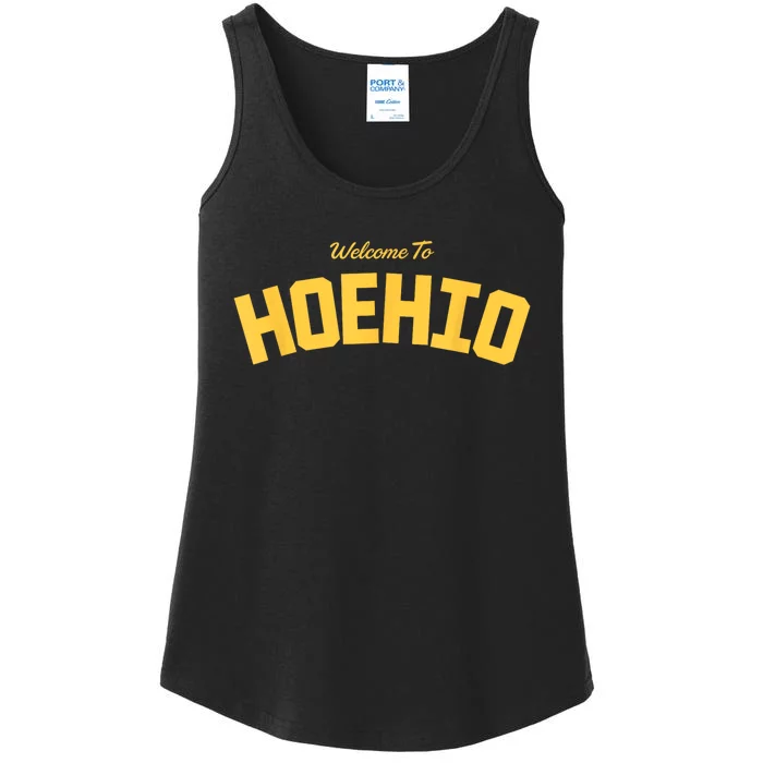 Welcome To Ohio Ladies Essential Tank