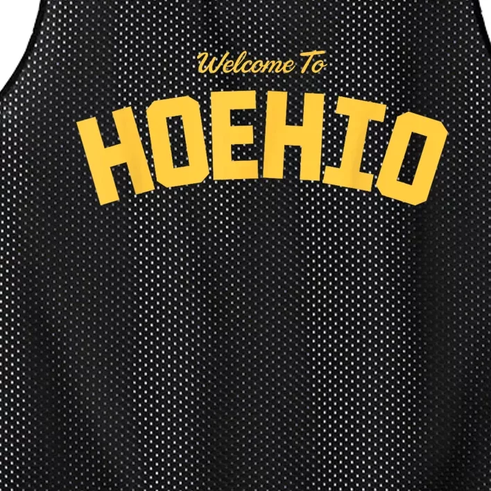 Welcome To Ohio Mesh Reversible Basketball Jersey Tank