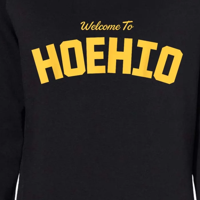 Welcome To Ohio Womens California Wash Sweatshirt