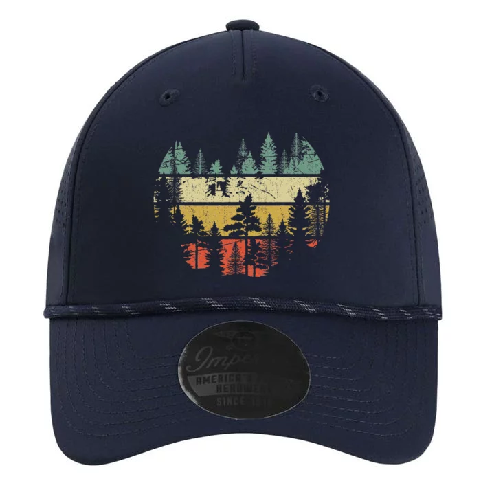 Wildlife Trees Outdoors Nature Retro Forest Performance The Dyno Cap