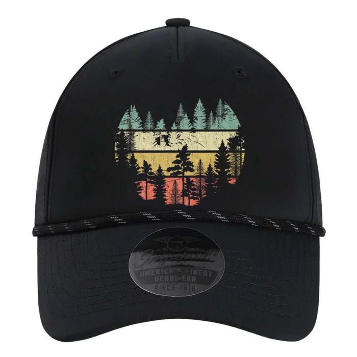 Wildlife Trees Outdoors Nature Retro Forest Sleeveless Mountain Wildlife Nature Performance The Dyno Cap