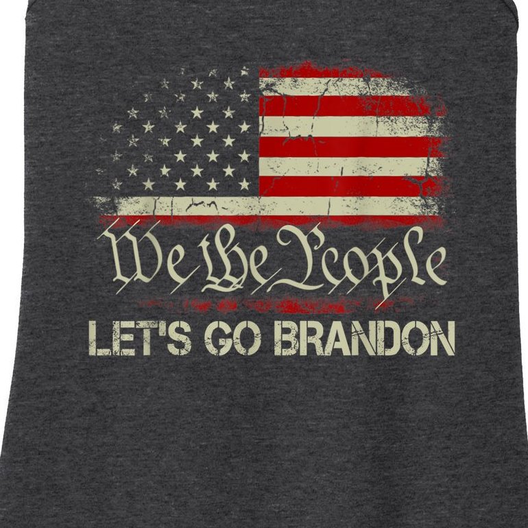 We The People Let's Go Brandon Ladies Essential Tank