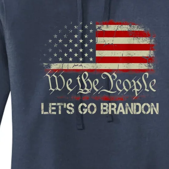 We The People Let's Go Brandon Women's Pullover Hoodie