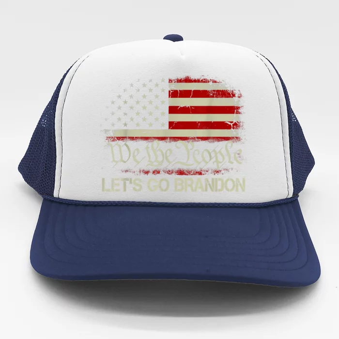 We The People Let's Go Brandon Trucker Hat