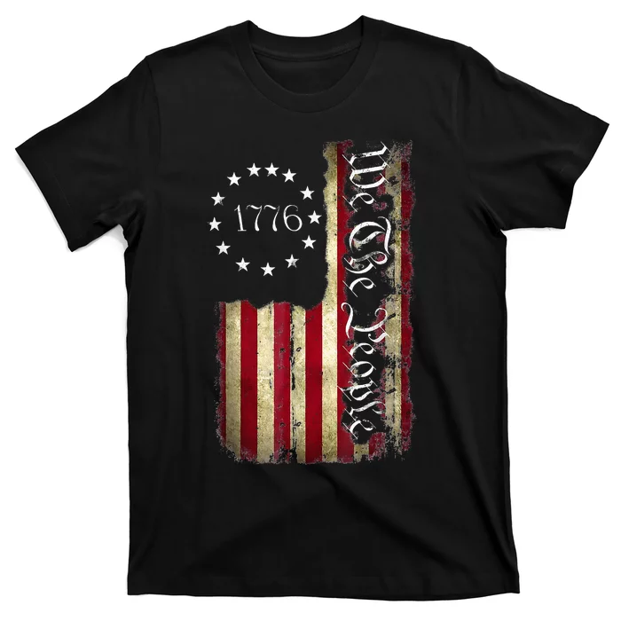 We The People American History 1776 Independence Day Vintage T-Shirt