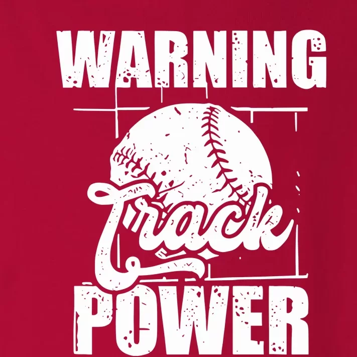 Warning Track Power Baseball Toddler Long Sleeve Shirt