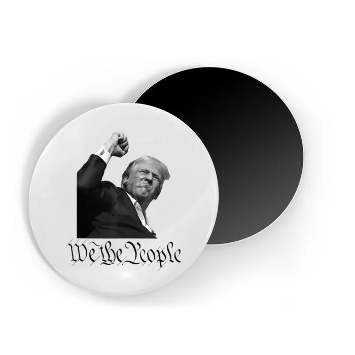 We The People Support Donald Trump Magnet