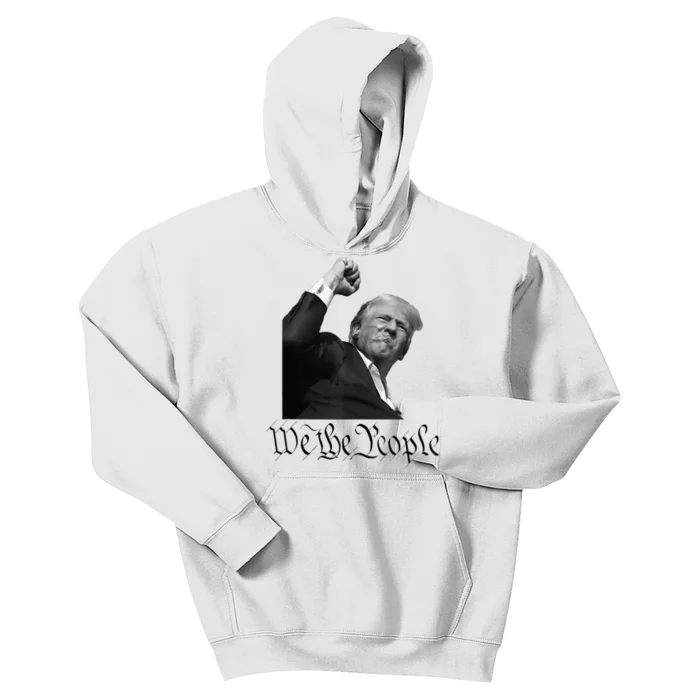 We The People Support Donald Trump Kids Hoodie