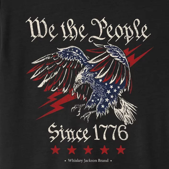 We The People Eagle American Flag ChromaSoft Performance T-Shirt