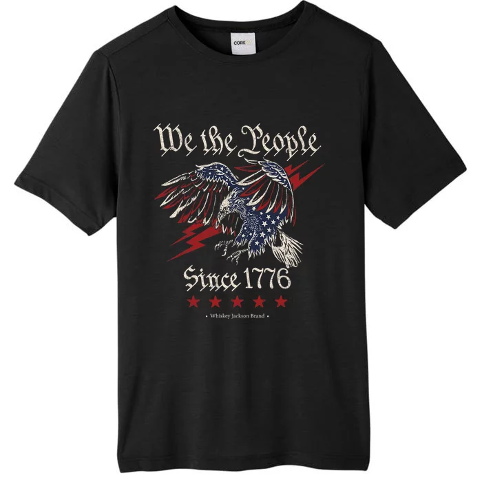 We The People Eagle American Flag ChromaSoft Performance T-Shirt