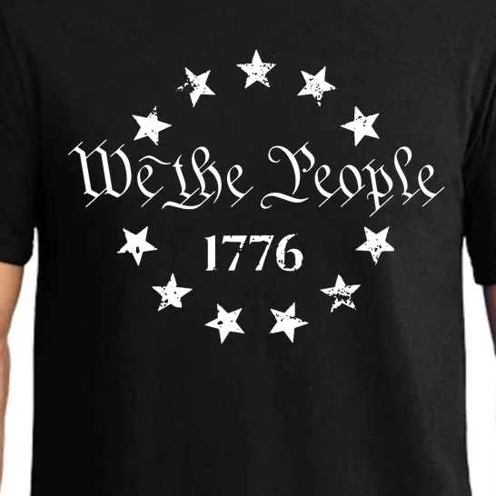 We The People Shirt 1776 Betsy Ross Flag Independence Day Pajama Set