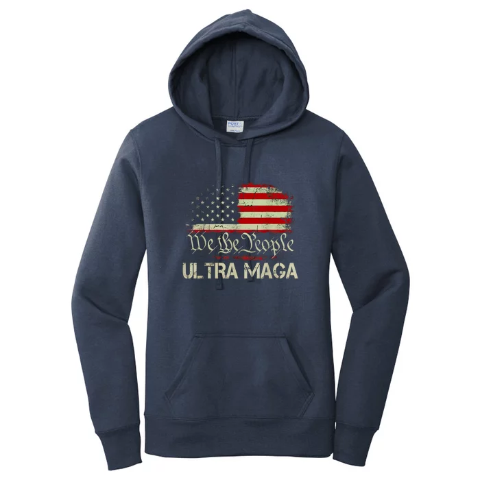 We The People America Ultra Maga Women's Pullover Hoodie