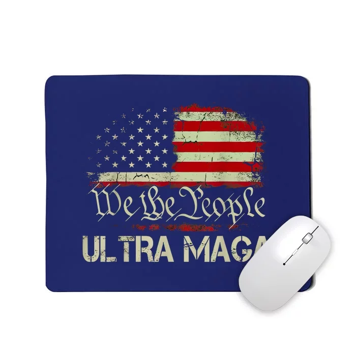 We The People America Ultra Maga Mousepad