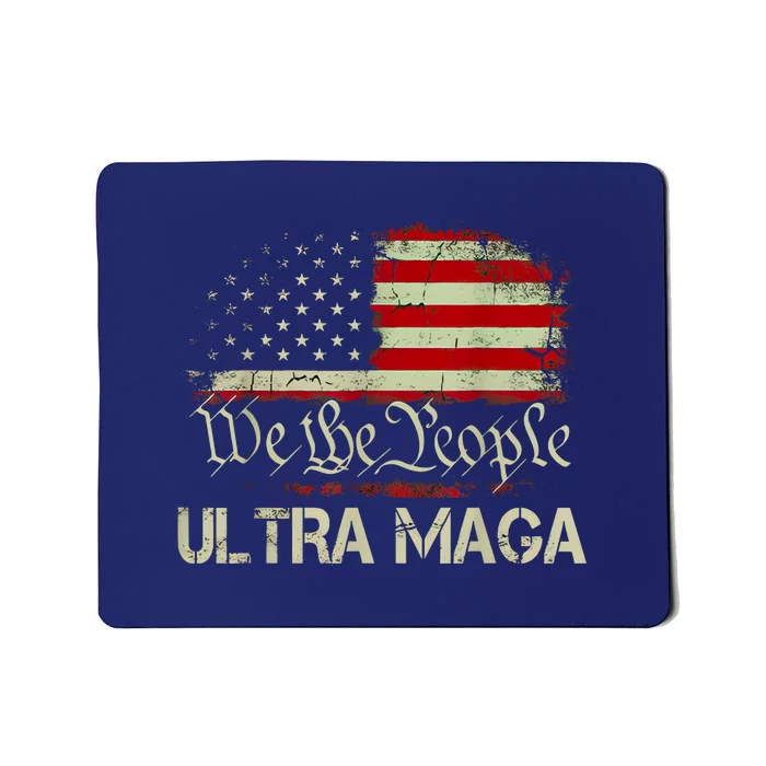 We The People America Ultra Maga Mousepad