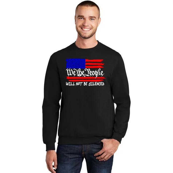 We The People Will Not Be Silenced Sweatshirt