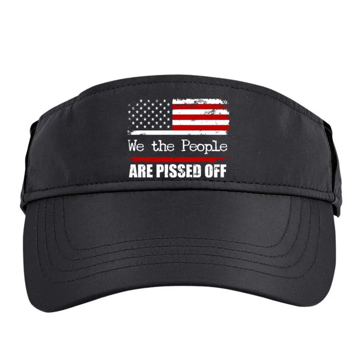 We The People Are Pissed Pro American Adult Drive Performance Visor