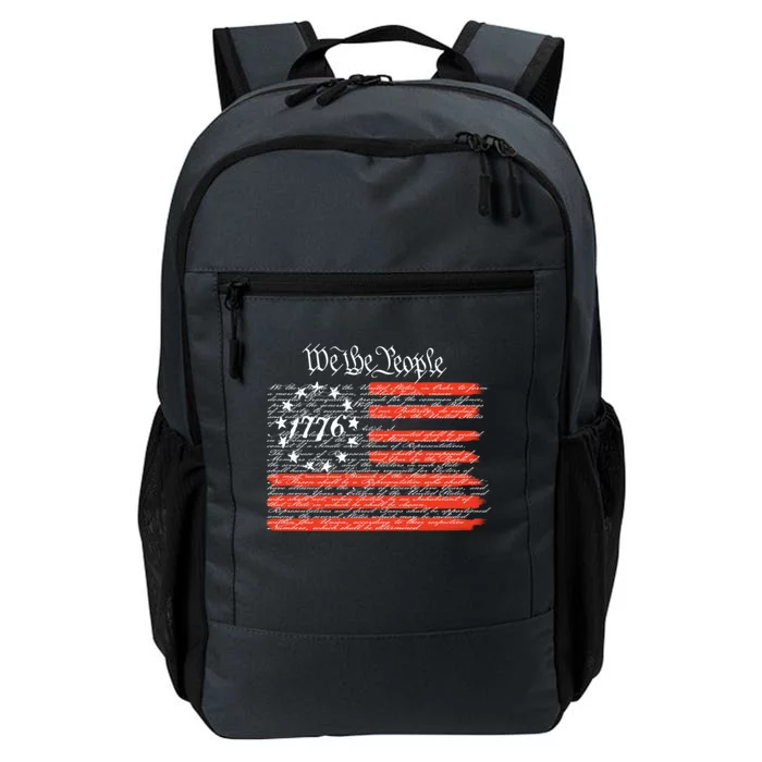 We The People American Flag Constitution Daily Commute Backpack