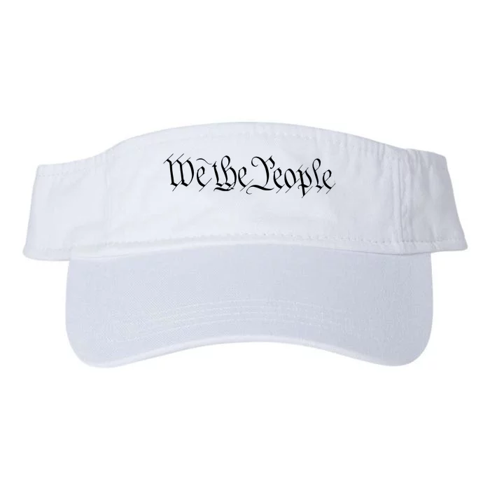 We The People USA Preamble Constitution America Valucap Bio-Washed Visor