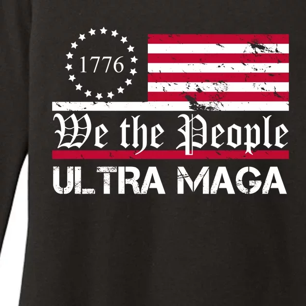 We The People 1776 Ultra Maga Womens CVC Long Sleeve Shirt