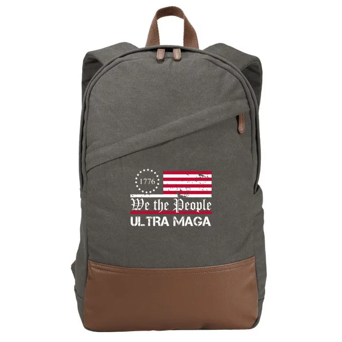 We The People 1776 Ultra Maga Cotton Canvas Backpack