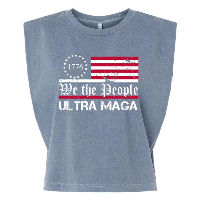 We The People 1776 Ultra Maga Garment-Dyed Women's Muscle Tee