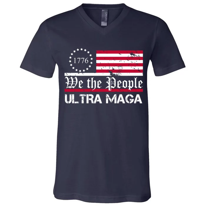 We The People 1776 Ultra Maga V-Neck T-Shirt