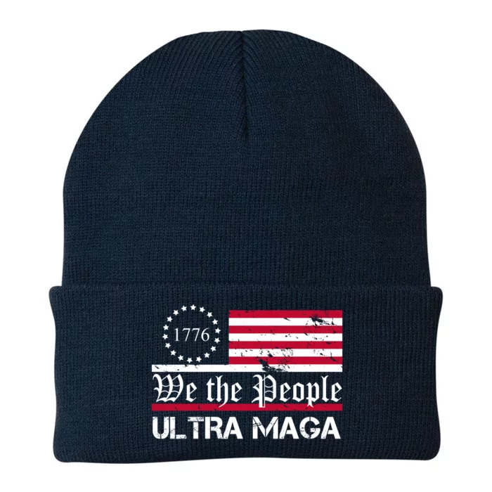 We The People 1776 Ultra Maga Knit Cap Winter Beanie