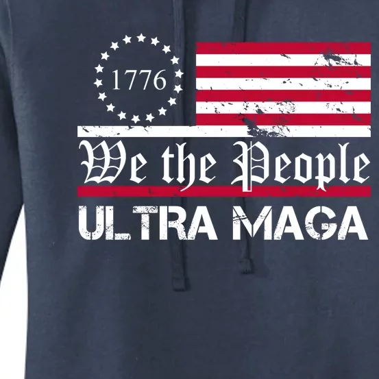 We The People 1776 Ultra Maga Women's Pullover Hoodie