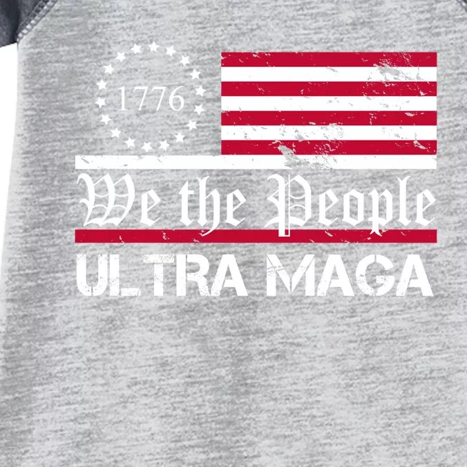 We The People 1776 Ultra Maga Infant Baby Jersey Bodysuit