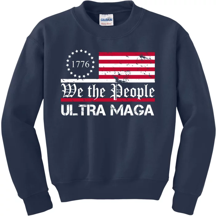 We The People 1776 Ultra Maga Kids Sweatshirt