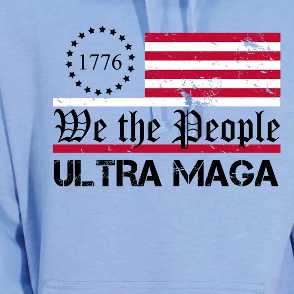 We The People 1776 Ultra Maga Unisex Surf Hoodie