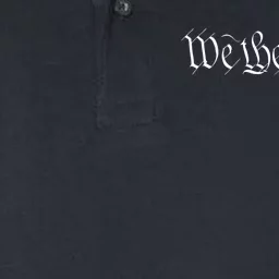 We The People USA Preamble Constitution America 1776 Softstyle Adult Sport Polo