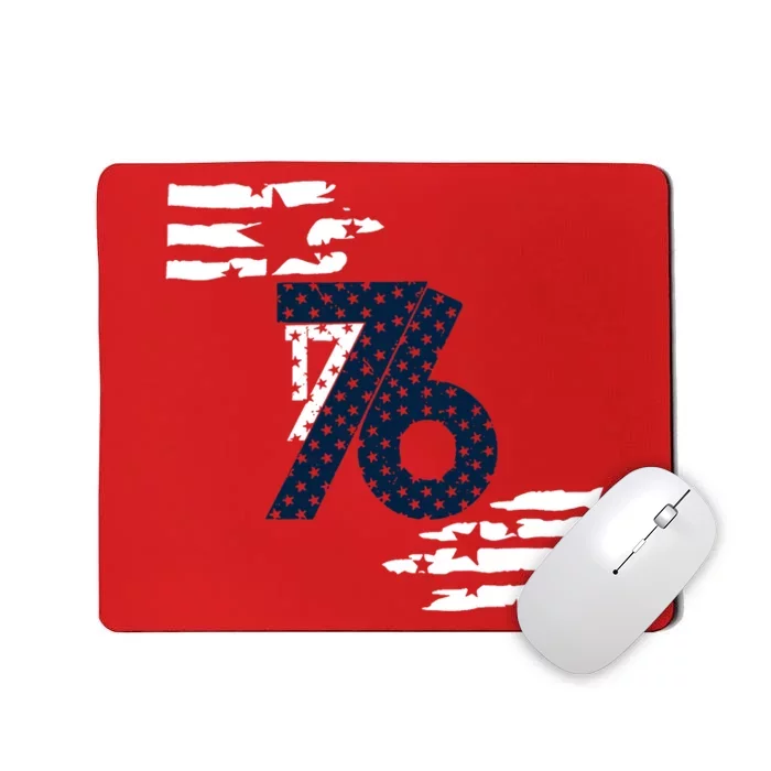 We The People 1776 American Flag Mousepad