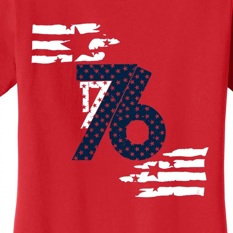 We The People 1776 American Flag Women's T-Shirt