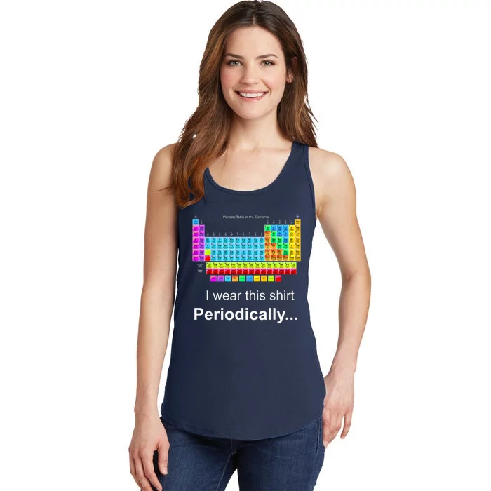 Wear This Periodically Periodic Table Of Elements Ladies Essential Tank