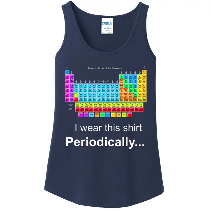 Wear This Periodically Periodic Table Of Elements Ladies Essential Tank