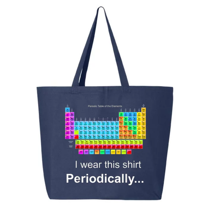 Wear This Periodically Periodic Table Of Elements 25L Jumbo Tote