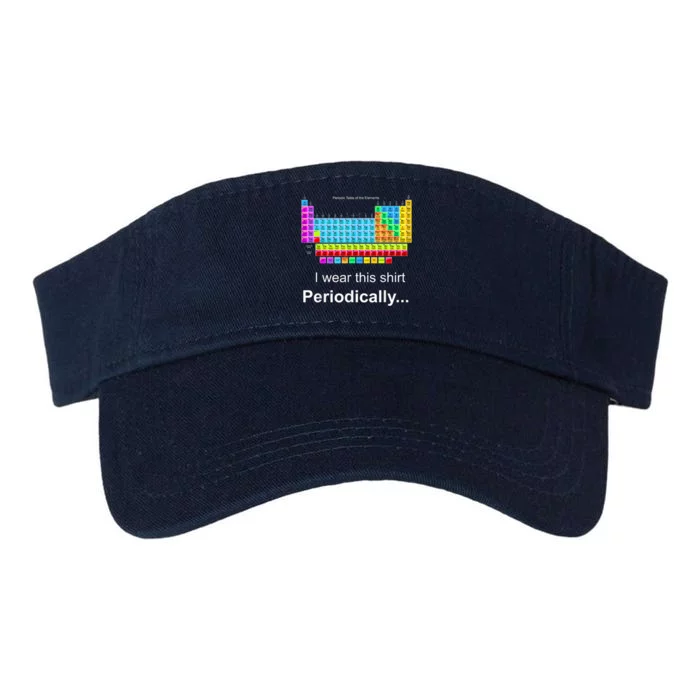 Wear This Periodically Periodic Table Of Elements Valucap Bio-Washed Visor