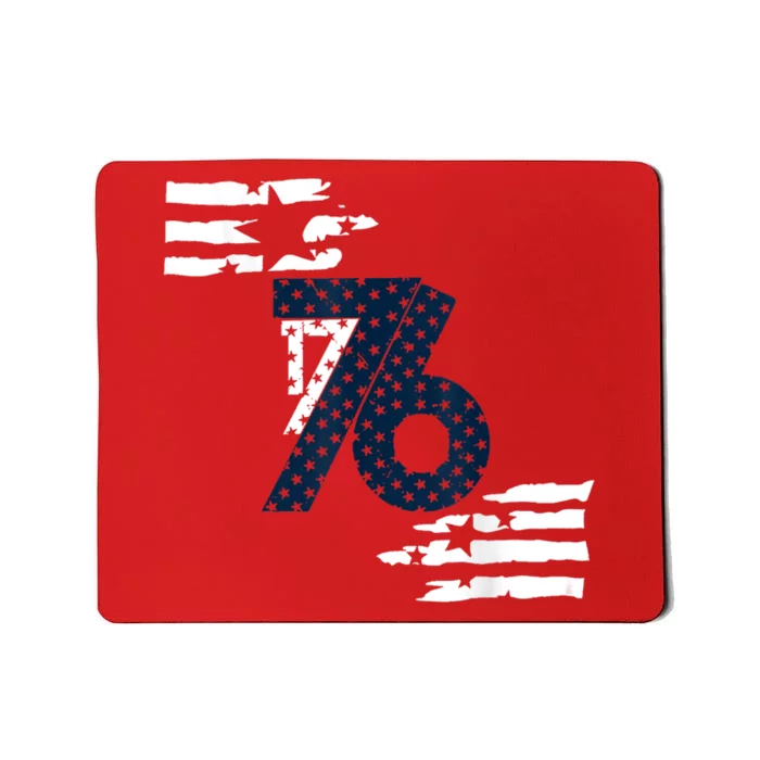 We The People 1776 American Flag Mousepad