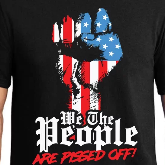 We The People Are Pissed Off Trump MAGA Constitution Gift Pajama Set