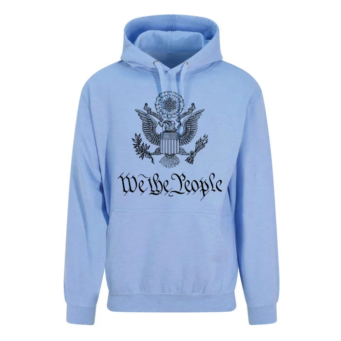 WE THE PEOPLE AMERICAN BALD EAGLE SEAL FLAG US CONSTITUTION Unisex Surf Hoodie