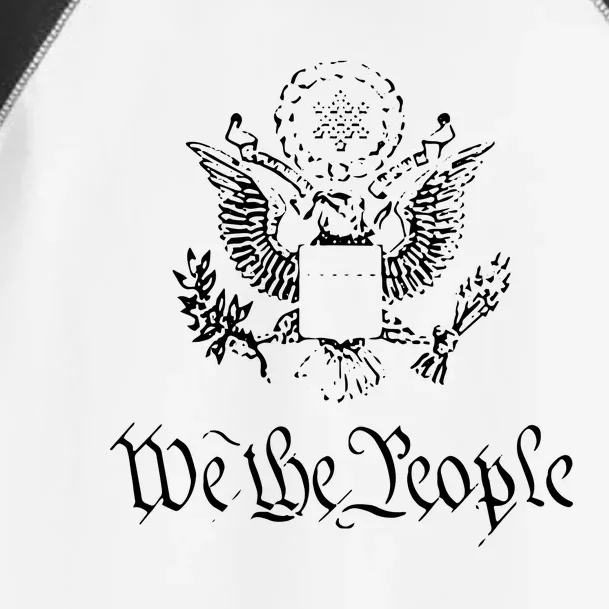 WE THE PEOPLE AMERICAN BALD EAGLE SEAL FLAG US CONSTITUTION Toddler Fine Jersey T-Shirt