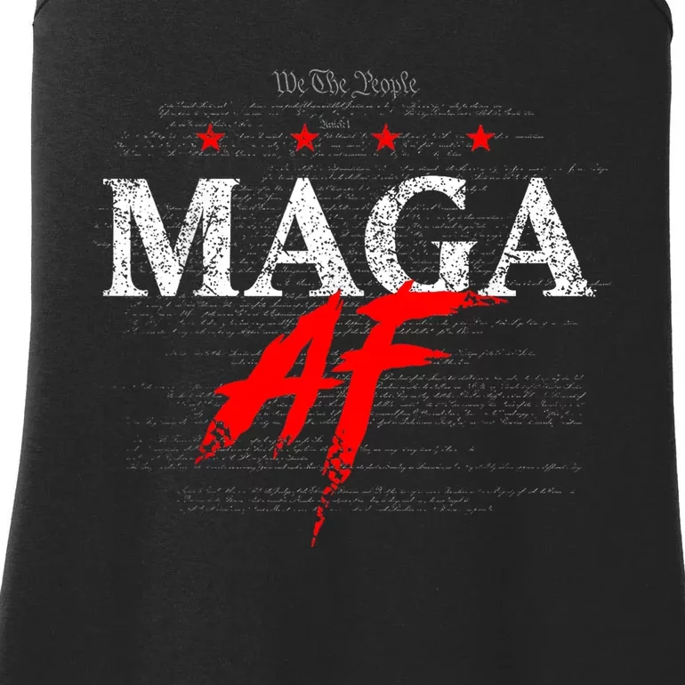 We The People Maga Ladies Essential Tank