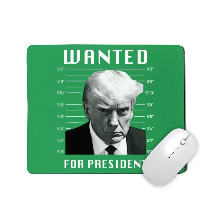 We The People Stand With Trump 2024 American Flag Trump Mousepad