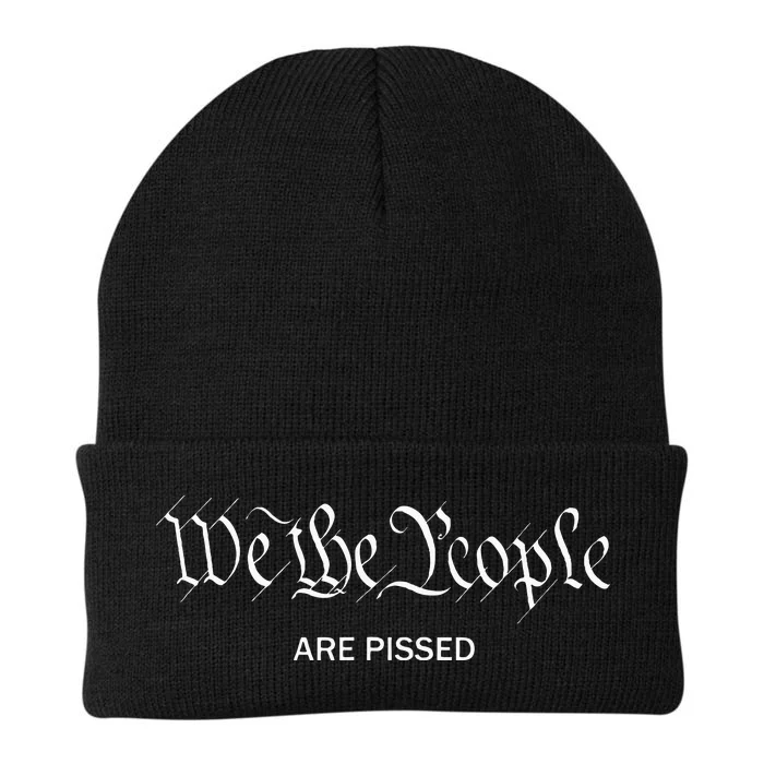 We The People Are Pissed Off Founding Fathers American Knit Cap Winter Beanie